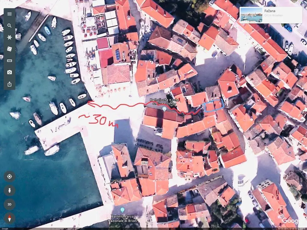 Istrian Stone House: Seaside Retreat in Fazana with COVID-Safe Filtration Apartment